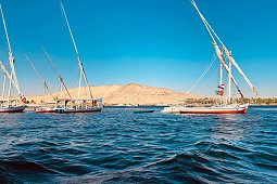 Autentický Egypt s plavbou na felucce po Nilu